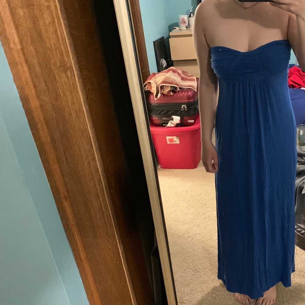 Strapless Maxi Dress